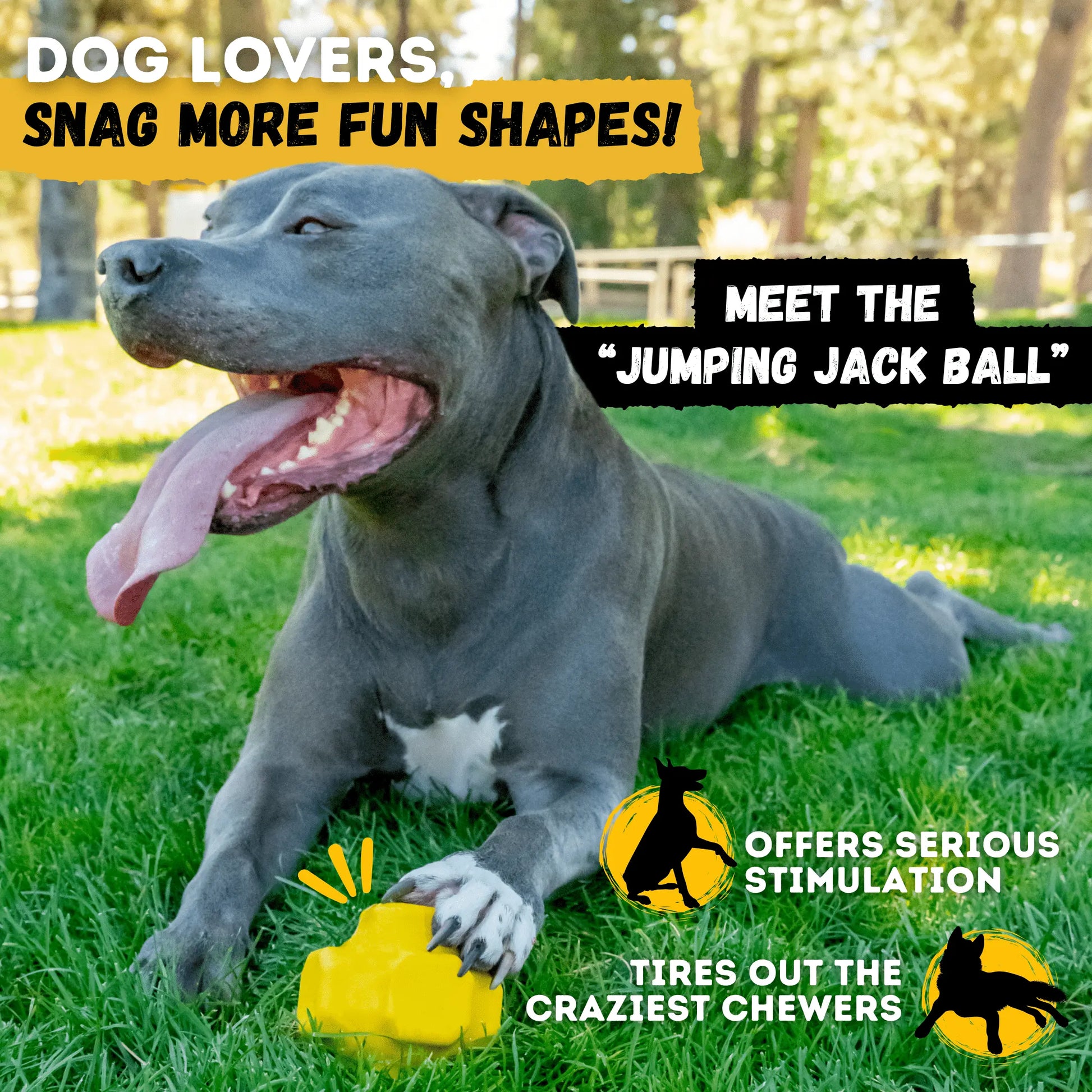 Ultimate Monster K9 Giant Halo Ball – Indestructible Oversized Dog Ball for XL & Large Breed Power Chewers