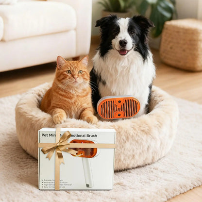 Furlyn Self-Cleaning Pet Hair Remover Brush with Spray Mist – Ultimate Grooming Tool for Dogs & Cats, One-Click Deshedding Comb, Viral TikTok Favorite for Shedding & Undercoat Removal