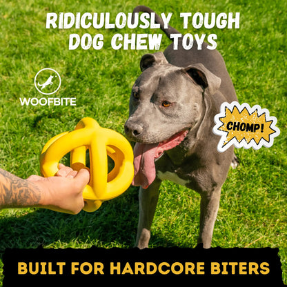 Ultimate Monster K9 Giant Halo Ball – Indestructible Oversized Dog Ball for XL & Large Breed Power Chewers