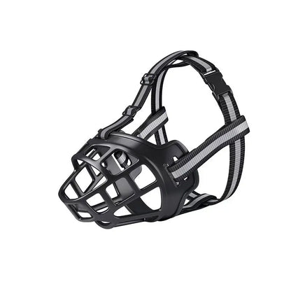 Baskerville Humane Dog Muzzle - Breathable, Adjustable, and Padded for Small Dogs - Safe Training Solution to Prevent Biting and Scavenging